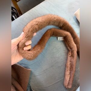 Kopenhagen Genuine Mink Petite Scarf